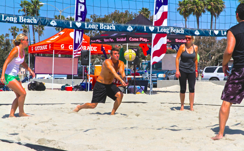 Fall 4v4 Coed Beach Volleyball League In Long Beach Saturday Mornings 4187